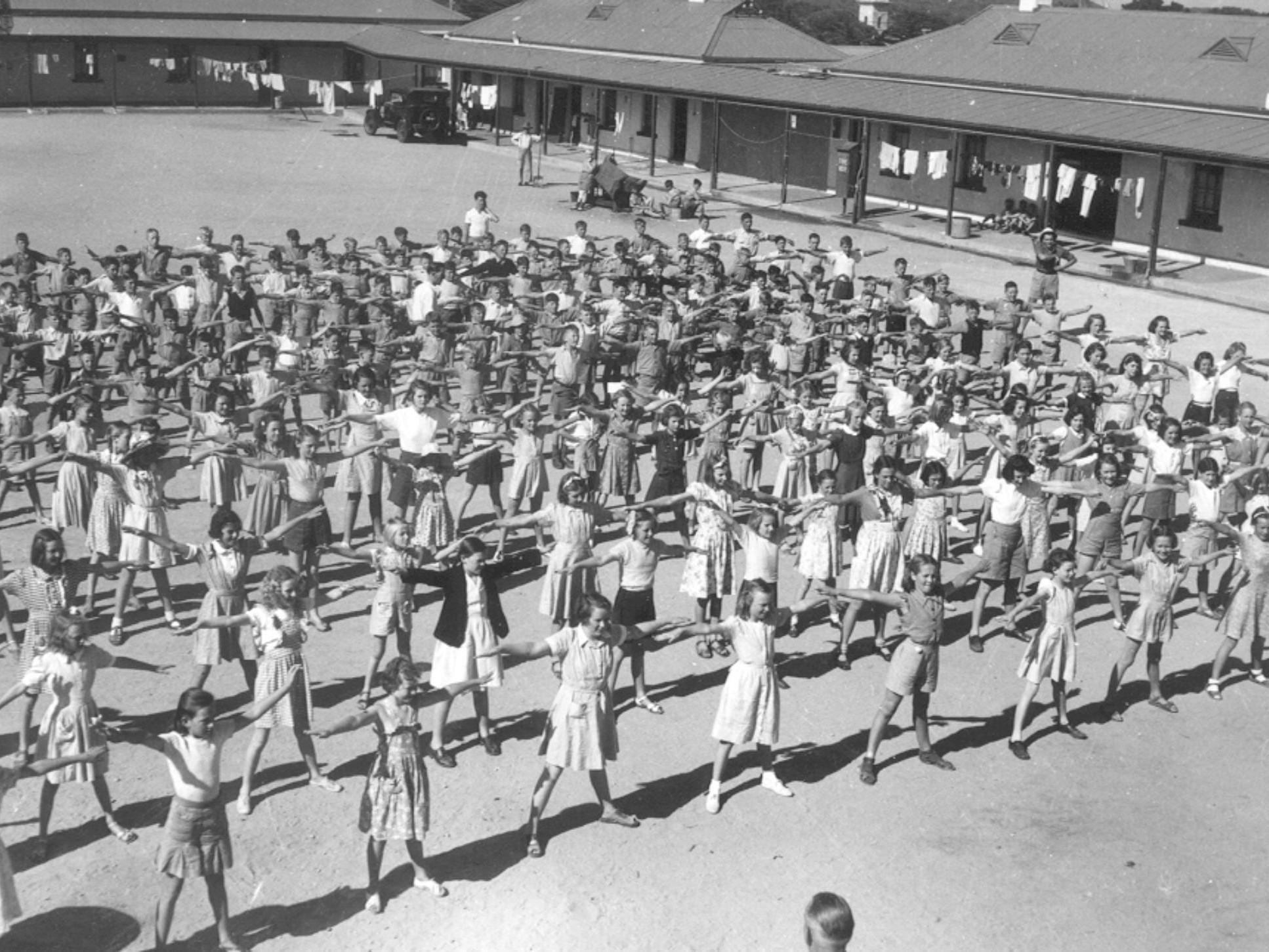 1947 - kids on parade ground 1 1947 kids on parade ground 1 uai