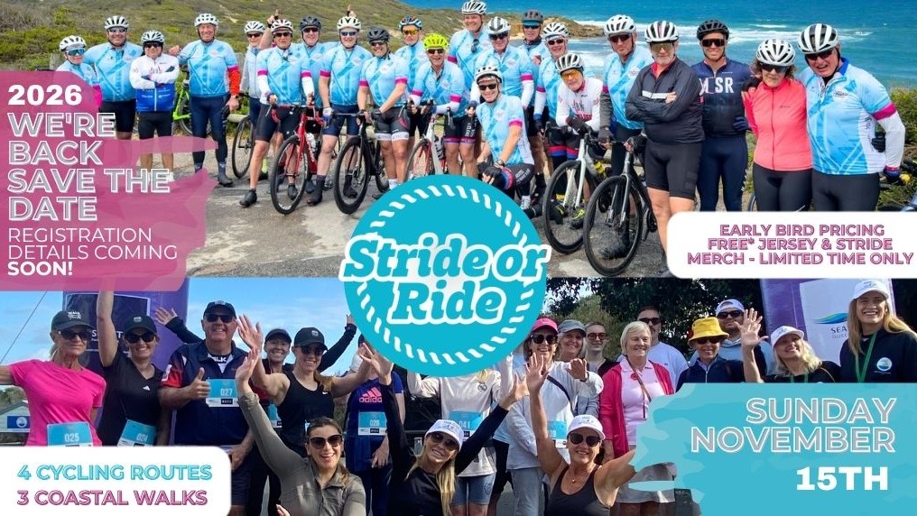 STRIDE or RIDE 2026 STRIDE OR RIDE SAVE THE DATE uai