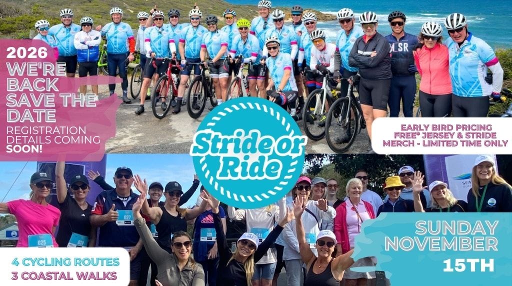 STRIDE or RIDE 2026 STRIDE OR RIDE SAVE THE DATE